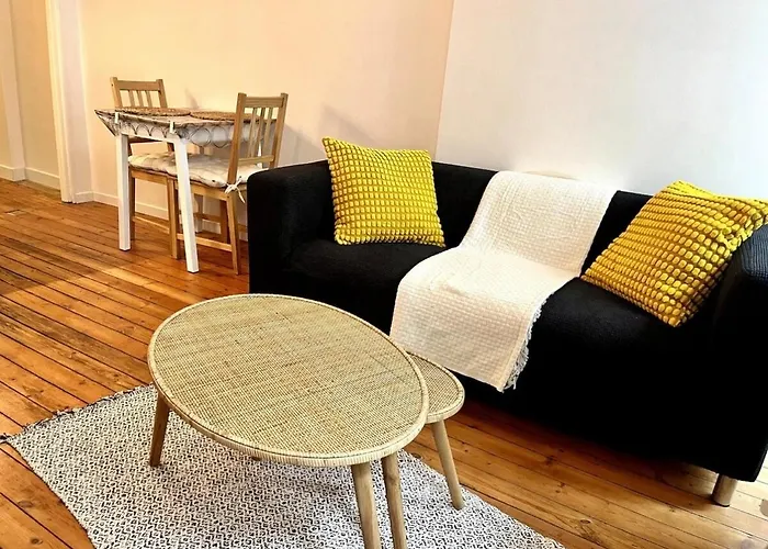 Apartamento Pilori 2 Pers, Separate Bedroom, Tv Wifi Nantes